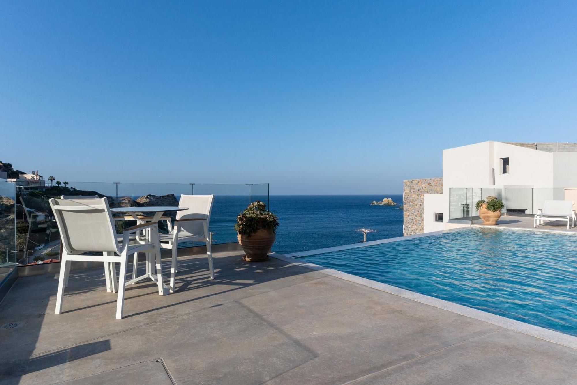 Amazing View Villa Aliki With Infinity Pool & Spa 리가리아 외부 사진