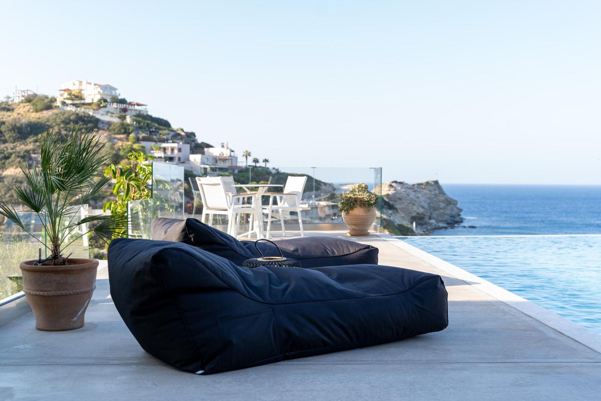 Amazing View Villa Aliki With Infinity Pool & Spa 리가리아 외부 사진