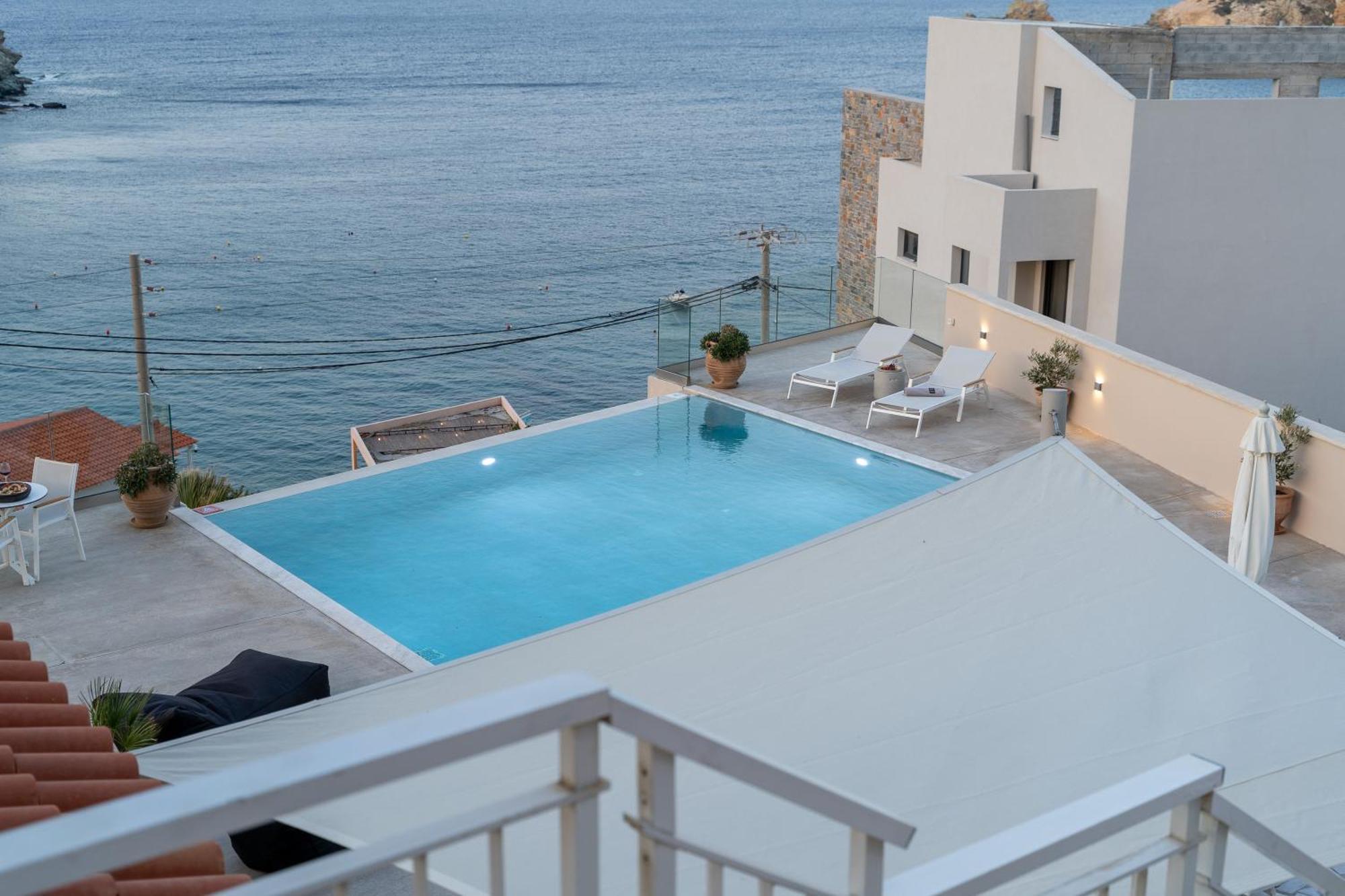 Amazing View Villa Aliki With Infinity Pool & Spa 리가리아 외부 사진