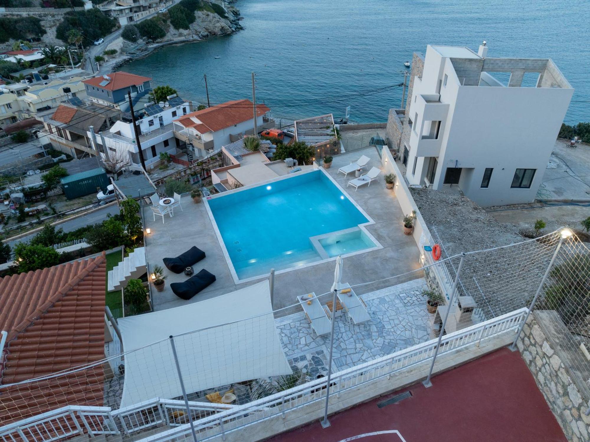 Amazing View Villa Aliki With Infinity Pool & Spa 리가리아 외부 사진