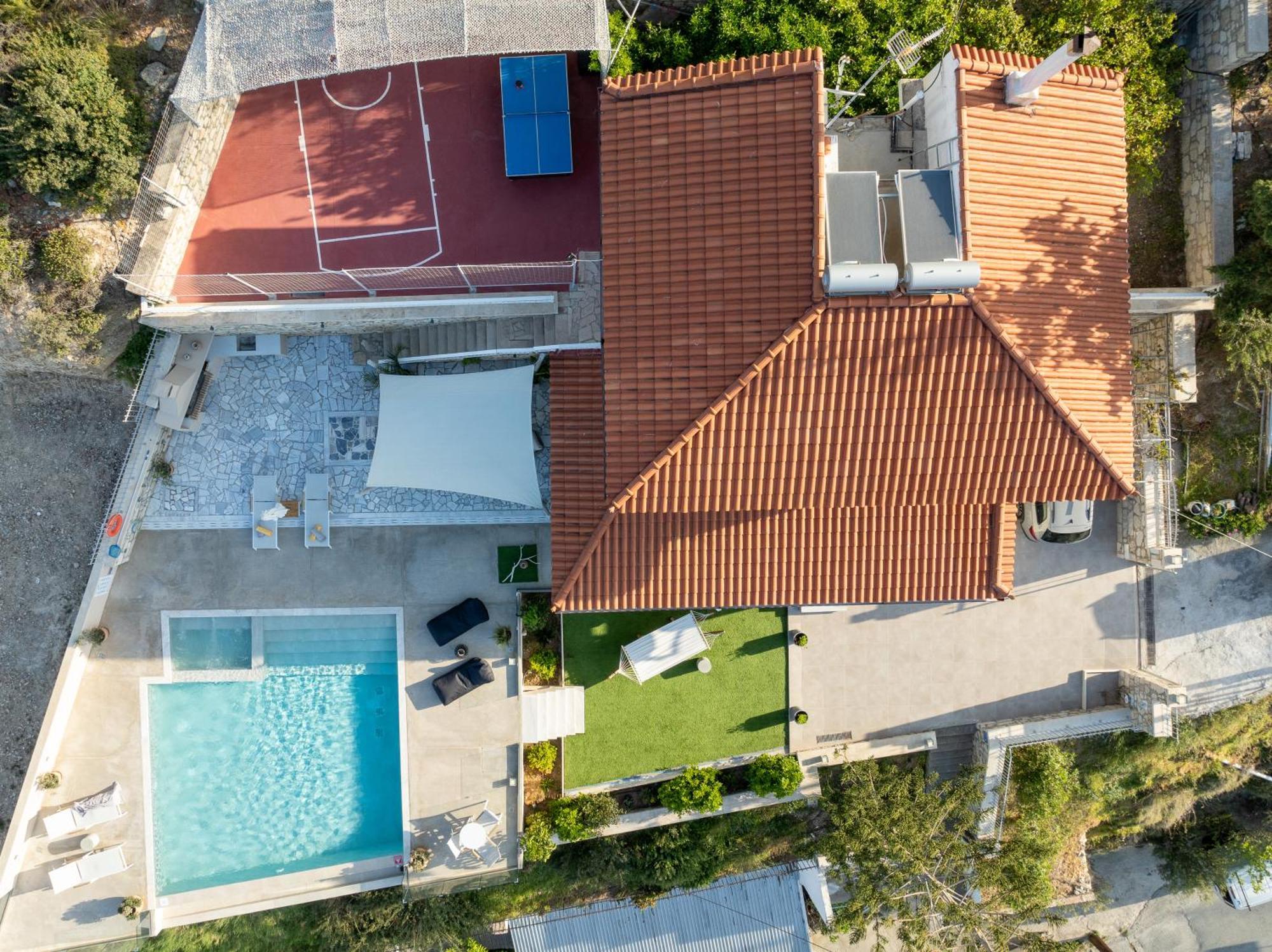 Amazing View Villa Aliki With Infinity Pool & Spa 리가리아 외부 사진