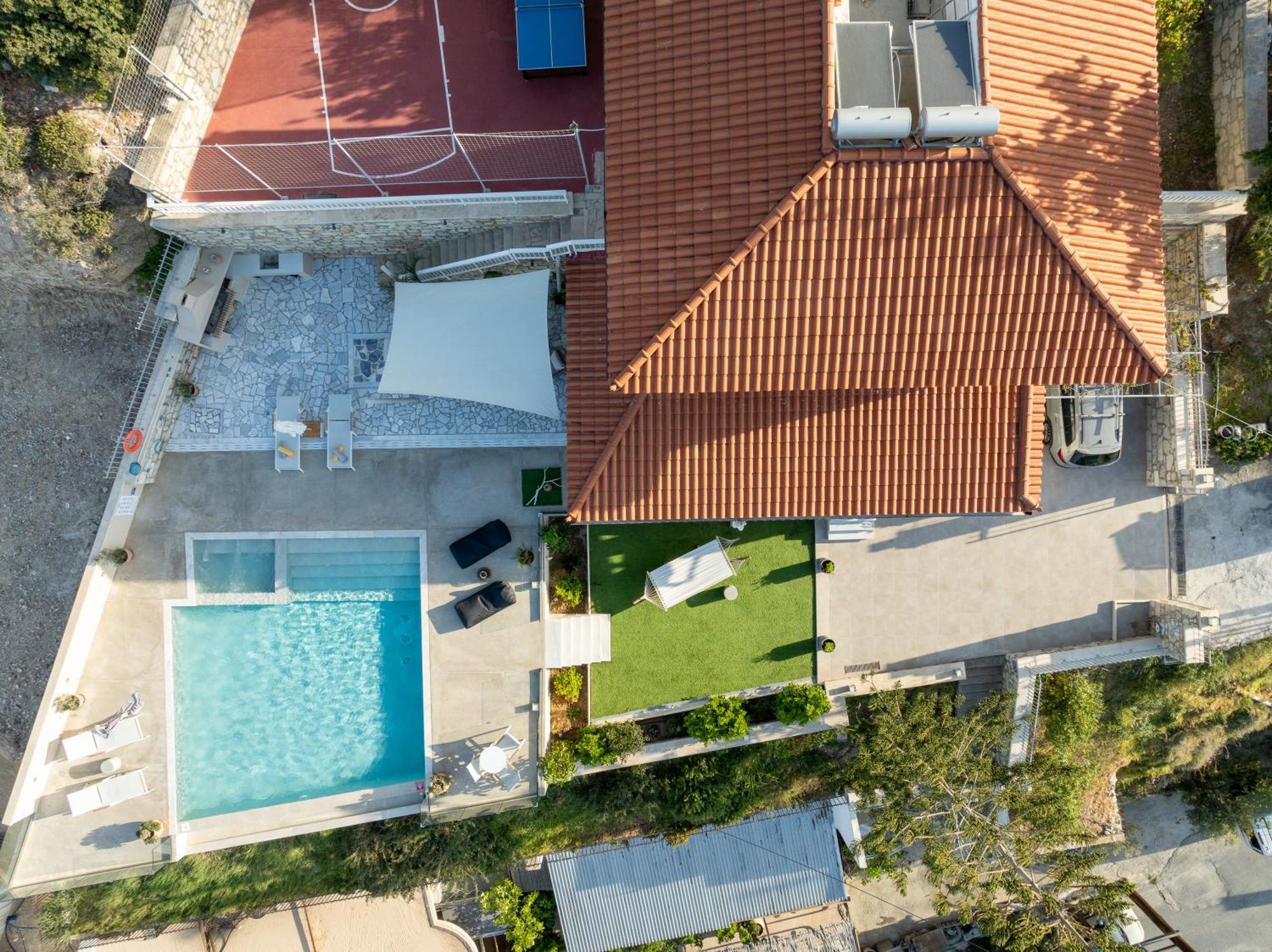 Amazing View Villa Aliki With Infinity Pool & Spa 리가리아 외부 사진