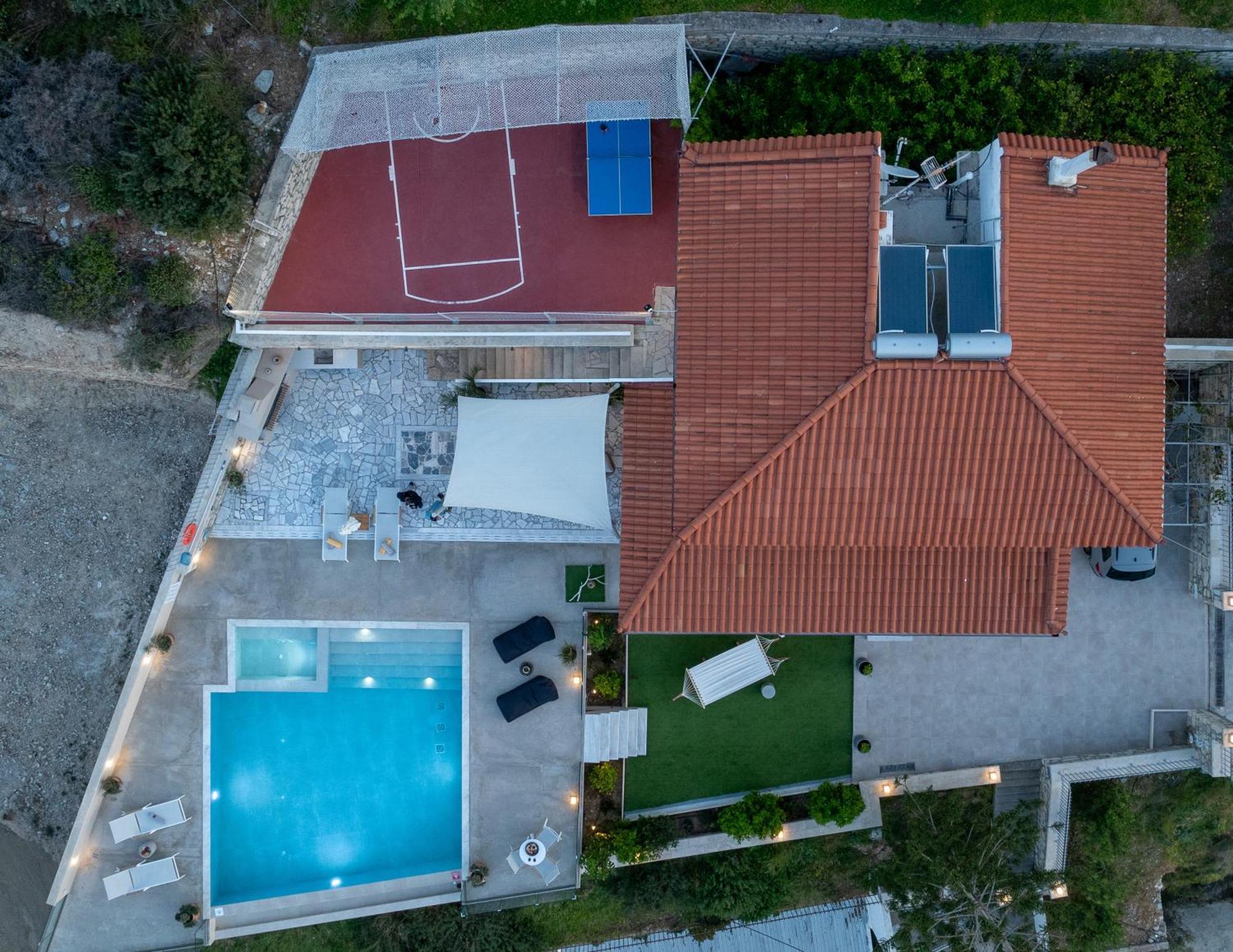 Amazing View Villa Aliki With Infinity Pool & Spa 리가리아 외부 사진